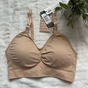 NWT Kindred Bravely sublime maternity & nursing bra size L, color beige